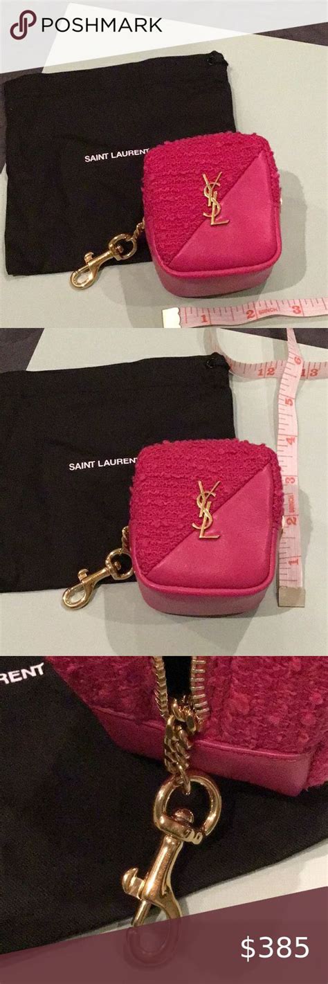 ysl coin purse keychain|ysl key pouch.